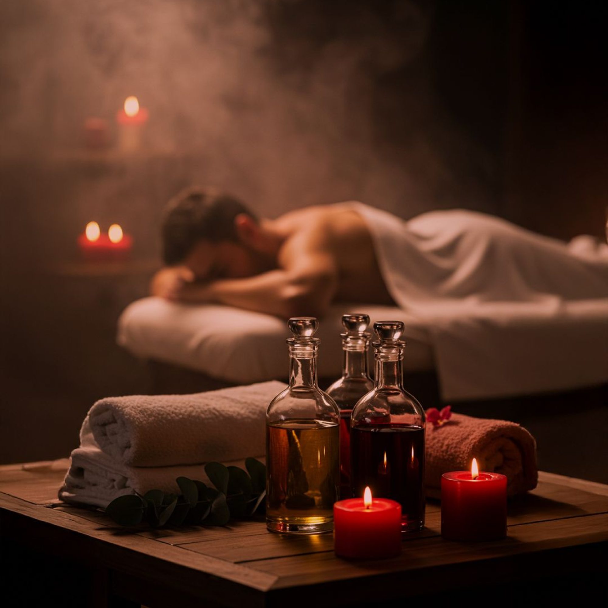 relaxation with massage